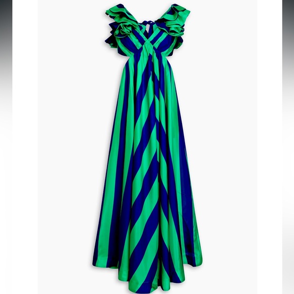 Zimmerman Tiggy silk cutout maxi dress